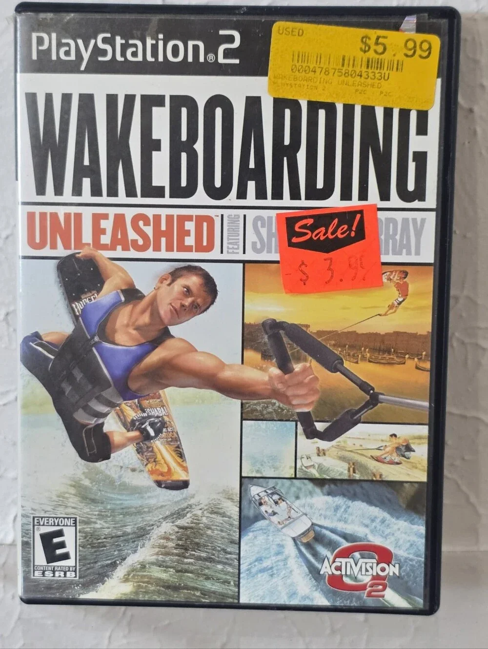 Wakeboarding Unleashed Shaun Murray Sony Playstation 2 - PS2 Vintage Video game